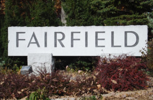 granite sign, fairfield, iowa