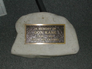 bronze plaque