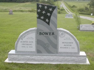 jet black granite, american flag monument,headstone, cemetery, grave, grave marker, monument, iowa, memorial