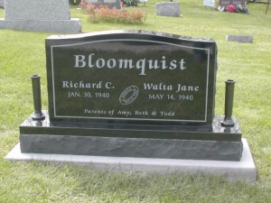 jet black granite, headstone, cemetery, grave, grave marker, monument, iowa, memorial
