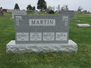 georgia gray granite, headstone, cemetery, grave, grave marker, monument, iowa, memorial
