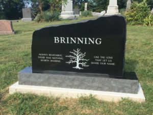 jet black granite, headstone, cemetery, grave, grave marker, monument