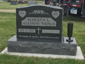 american black granite, headstone, cemetery, grave, grave marker, monument